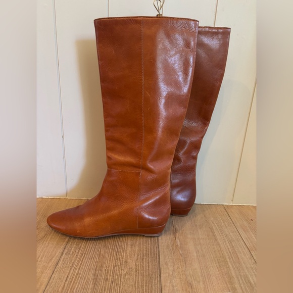 Loeffler Randall Maltilde Riding Boots Cognac - Picture 5 of 13